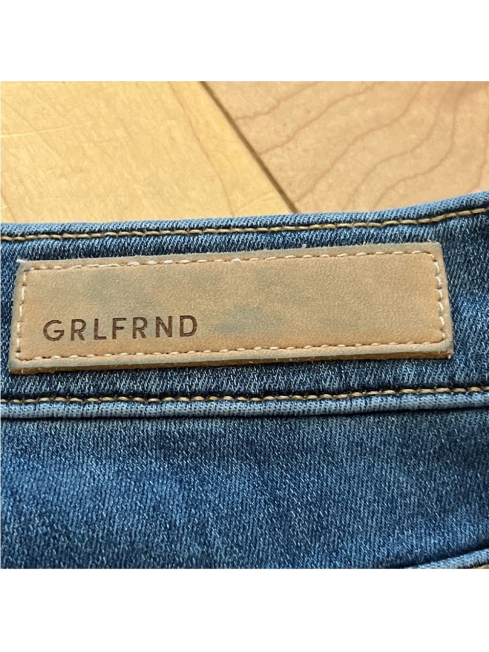 GRLFRND Kendall High-Rise Stretch Skinny Jean You and Me Against the World 25 - Picture 11 of 11